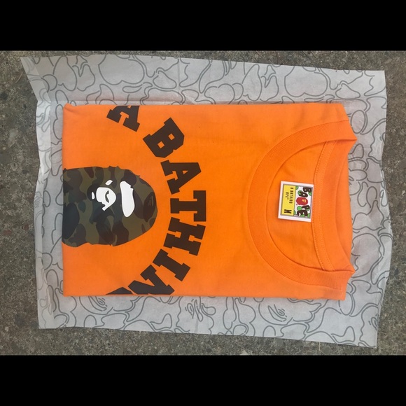 Bape 1st Camo College Tee - Picture 5 of 8